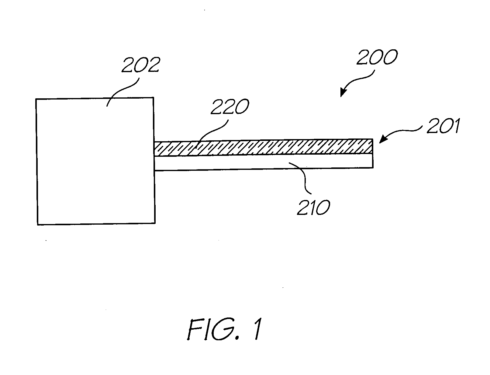 Inkjet nozzle assembly having thermal bend actuator with an active beam defining substantial part of nozzle chamber roof