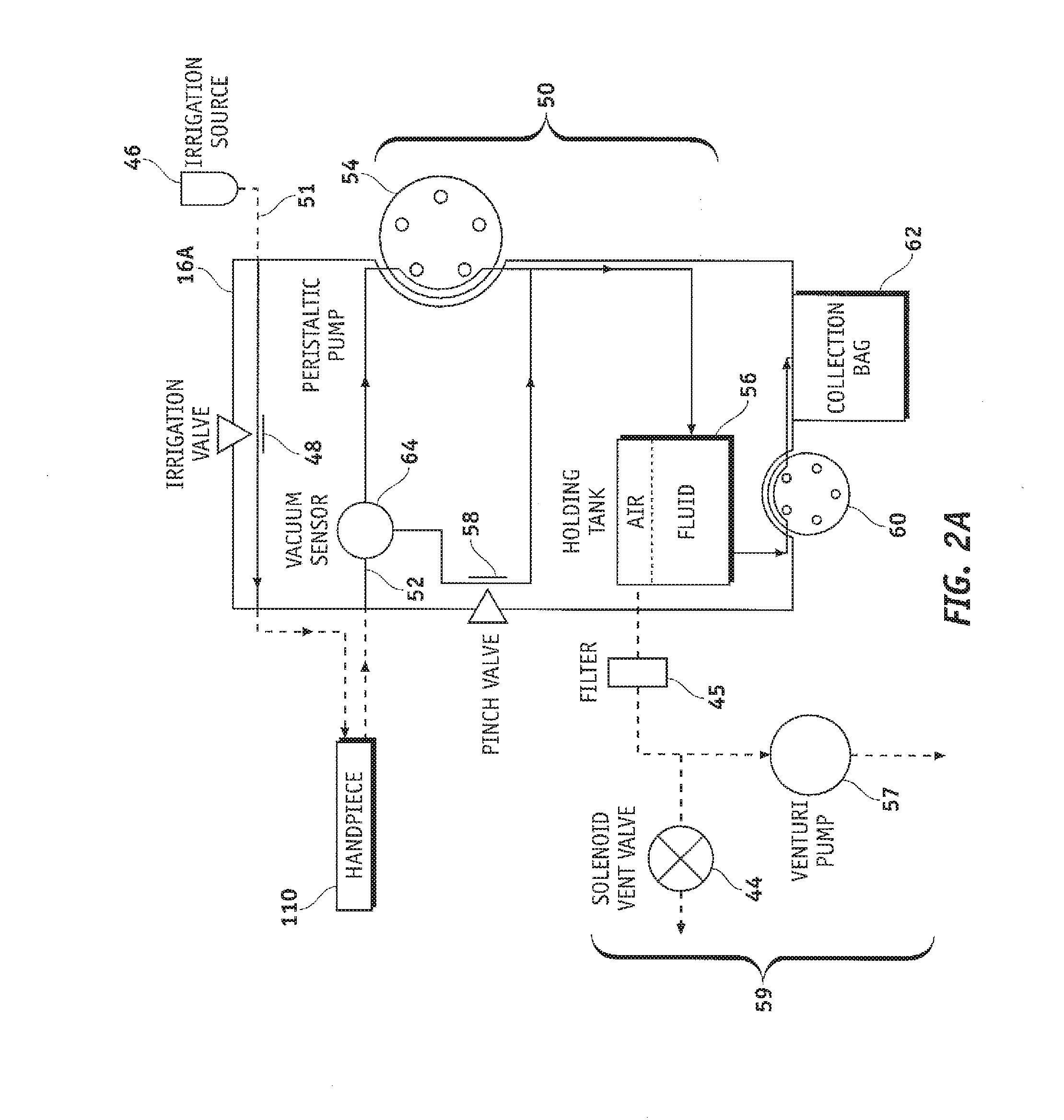 Automatically pulsing different aspiration levels to an ocular probe