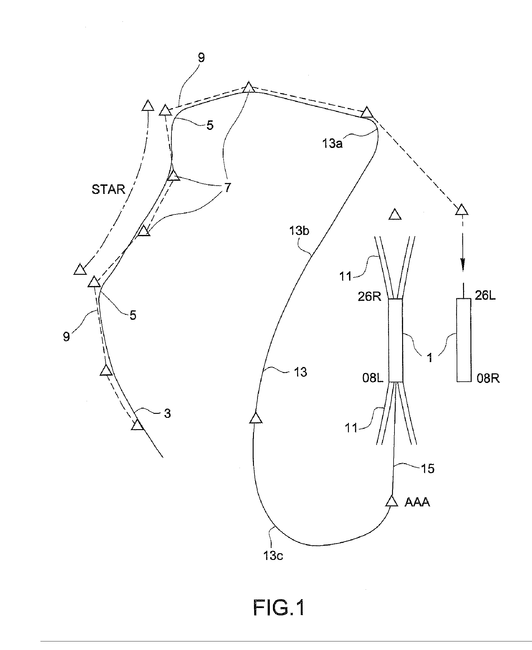 Method of Changing the Approach Procedure of an Aircraft