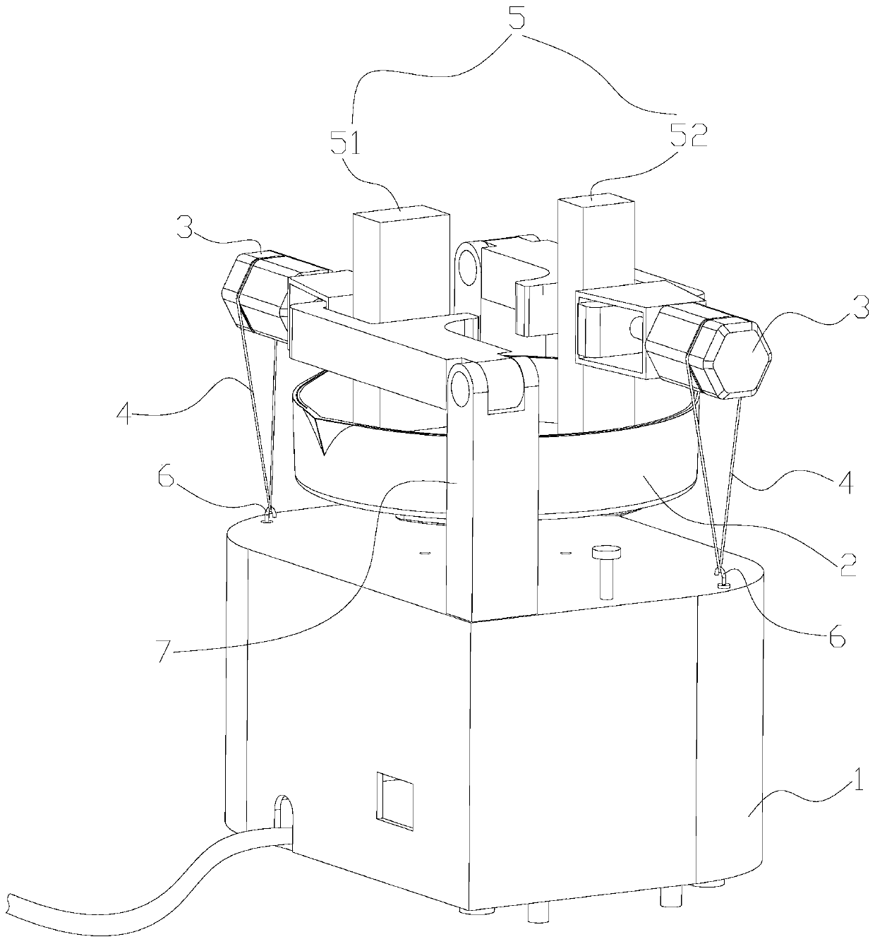 Ink grinding machine