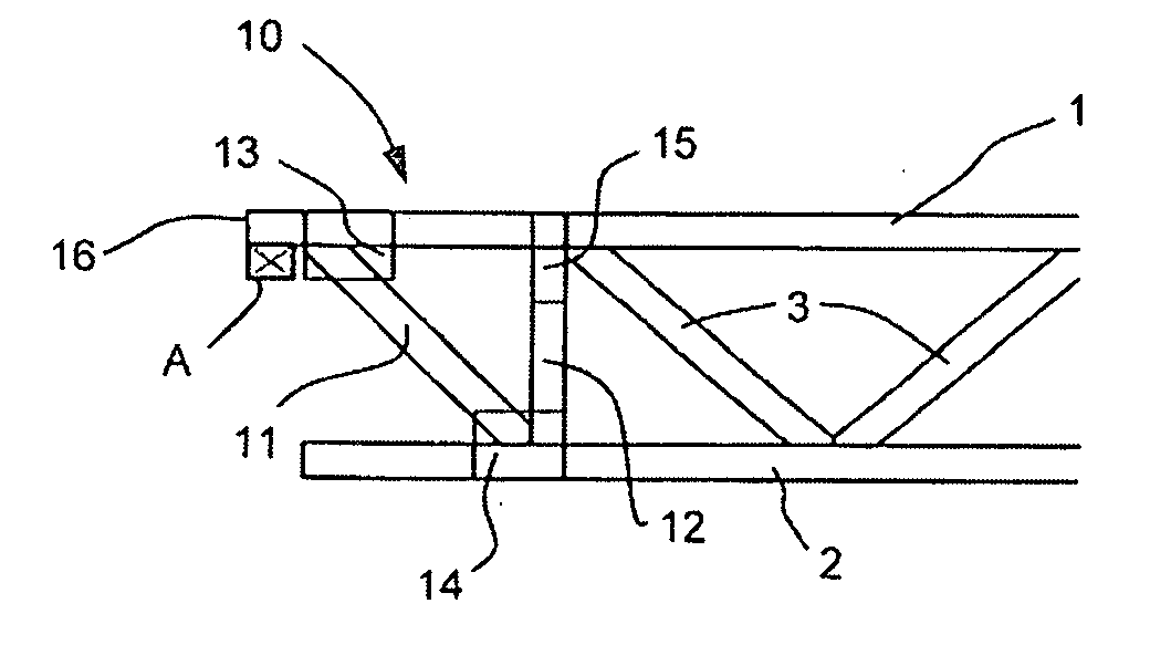 Top-chord bearing wooden joist and method