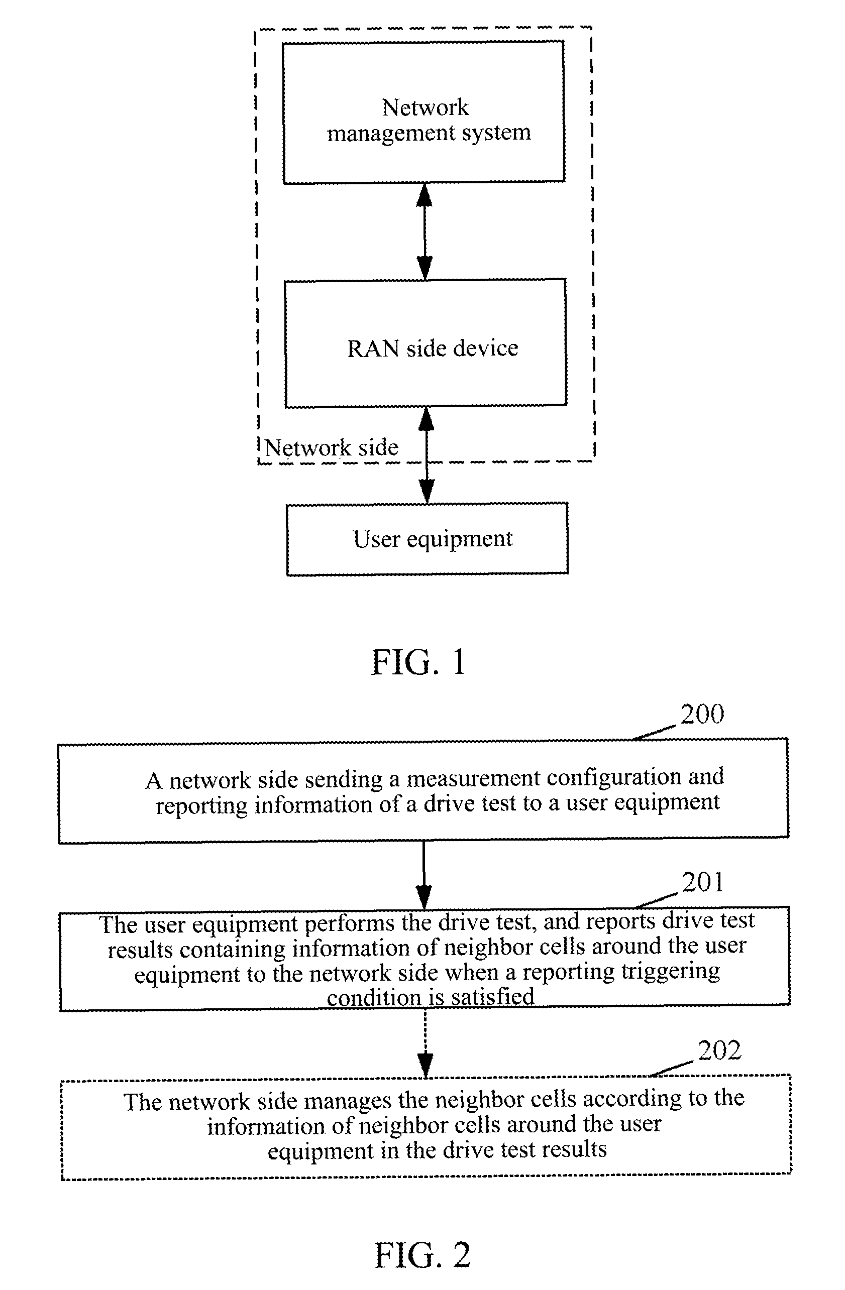 Method and system for reporting neighbor cell information