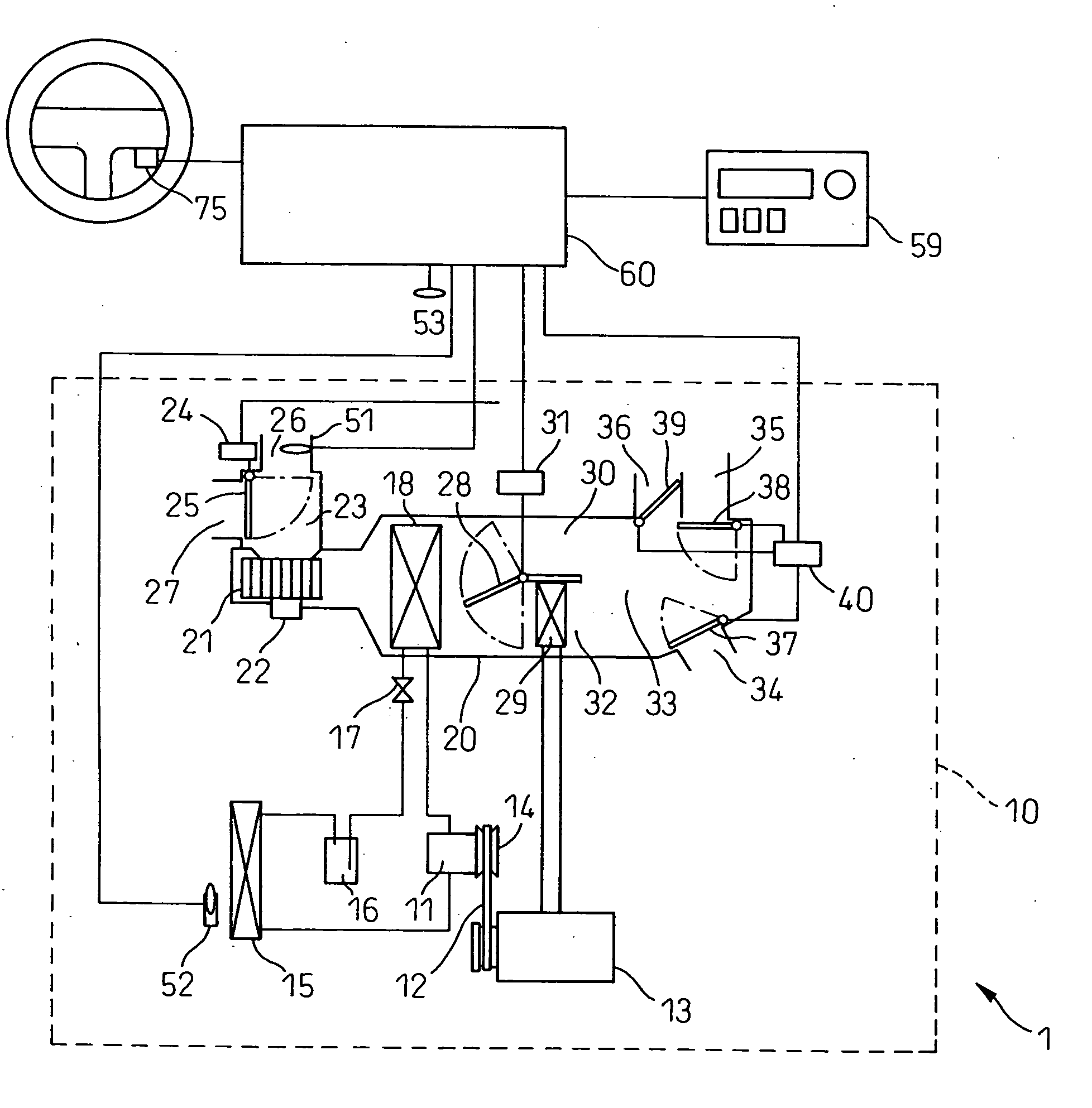 Automotive air conditioner and method for controlling automotive air conditioner