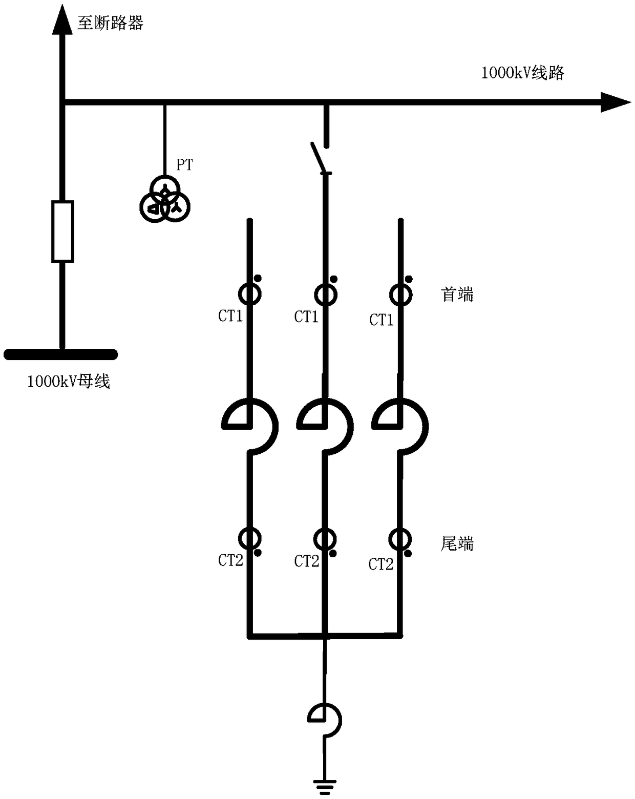 Current transformer disconnection identification method, differential protection method and device for electric reactor