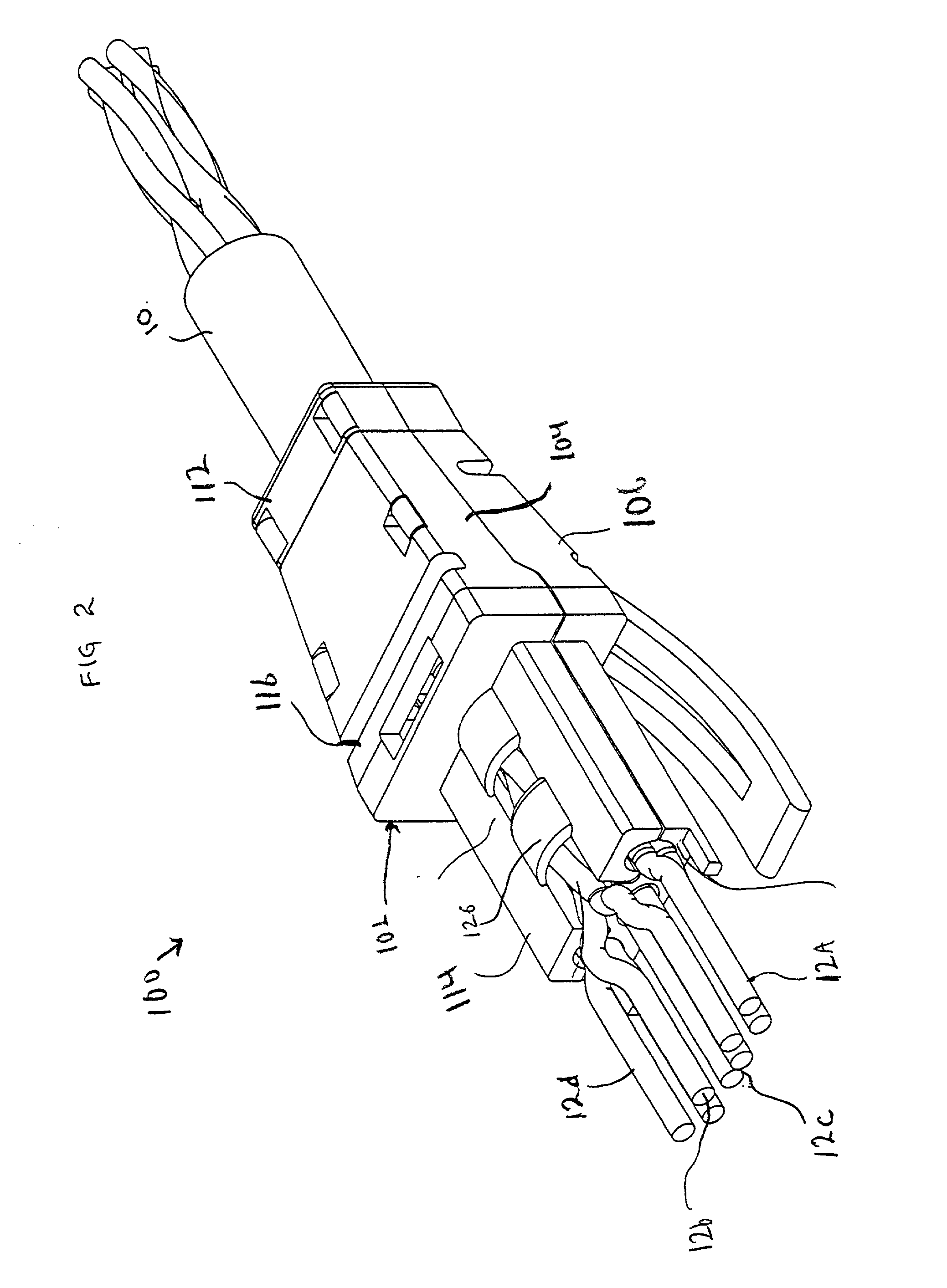 Unshielded twisted pair (UTP) wire stabilizer for communication plug