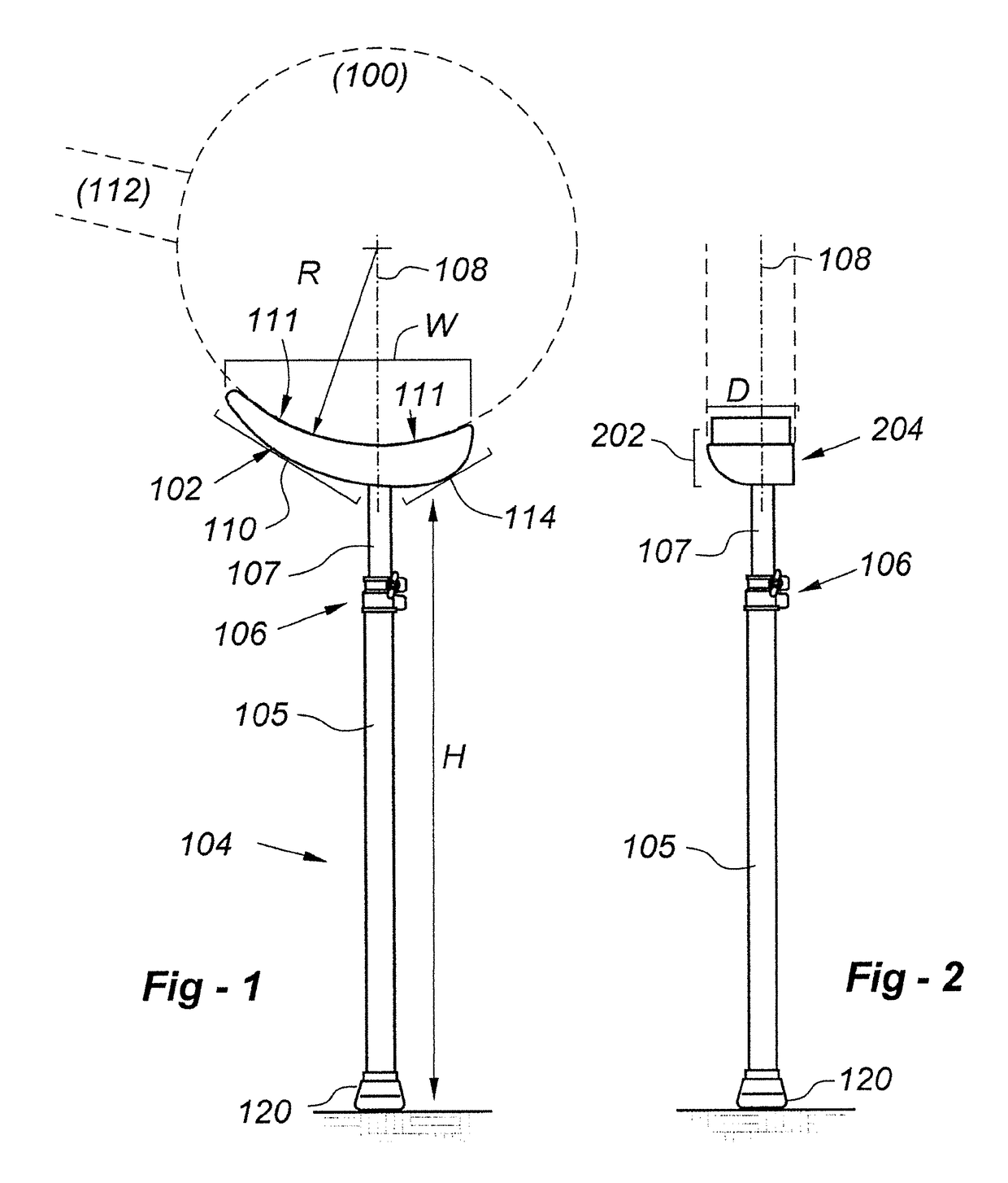 Banjo stand for seated players