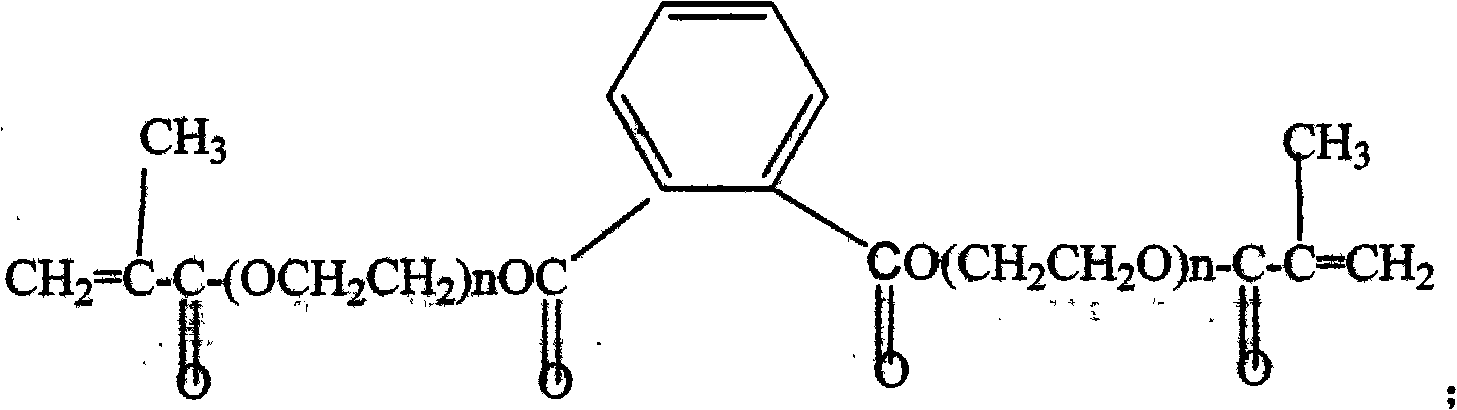 Dental composite resin material with low polymerization shrinkage rate