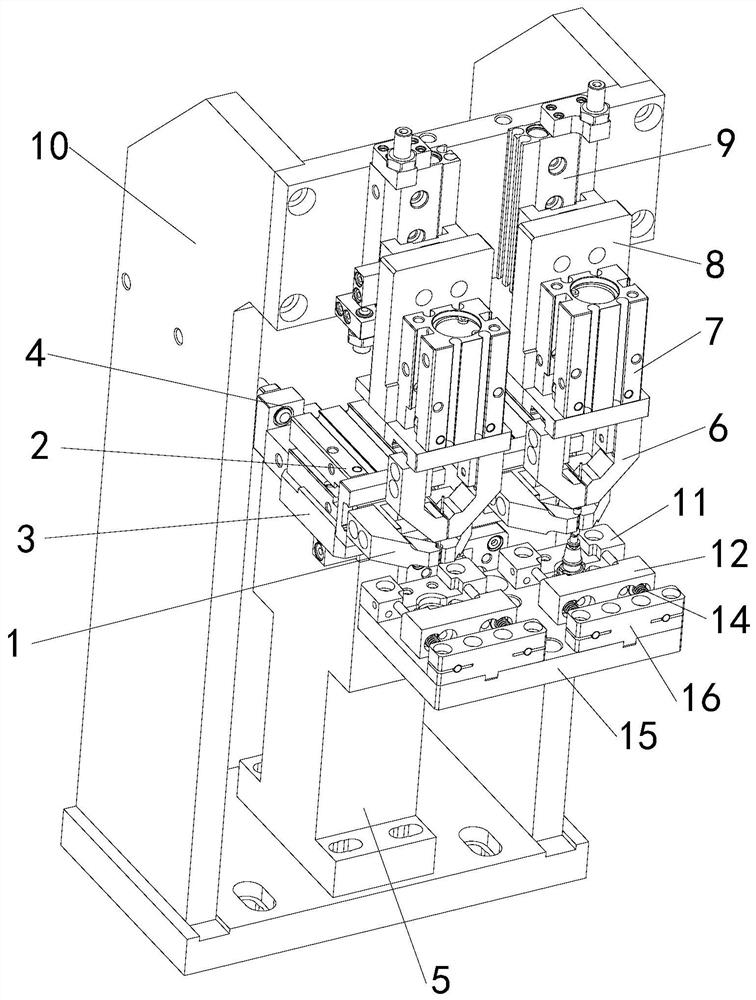 Tension testing device and automatic assembling equipment