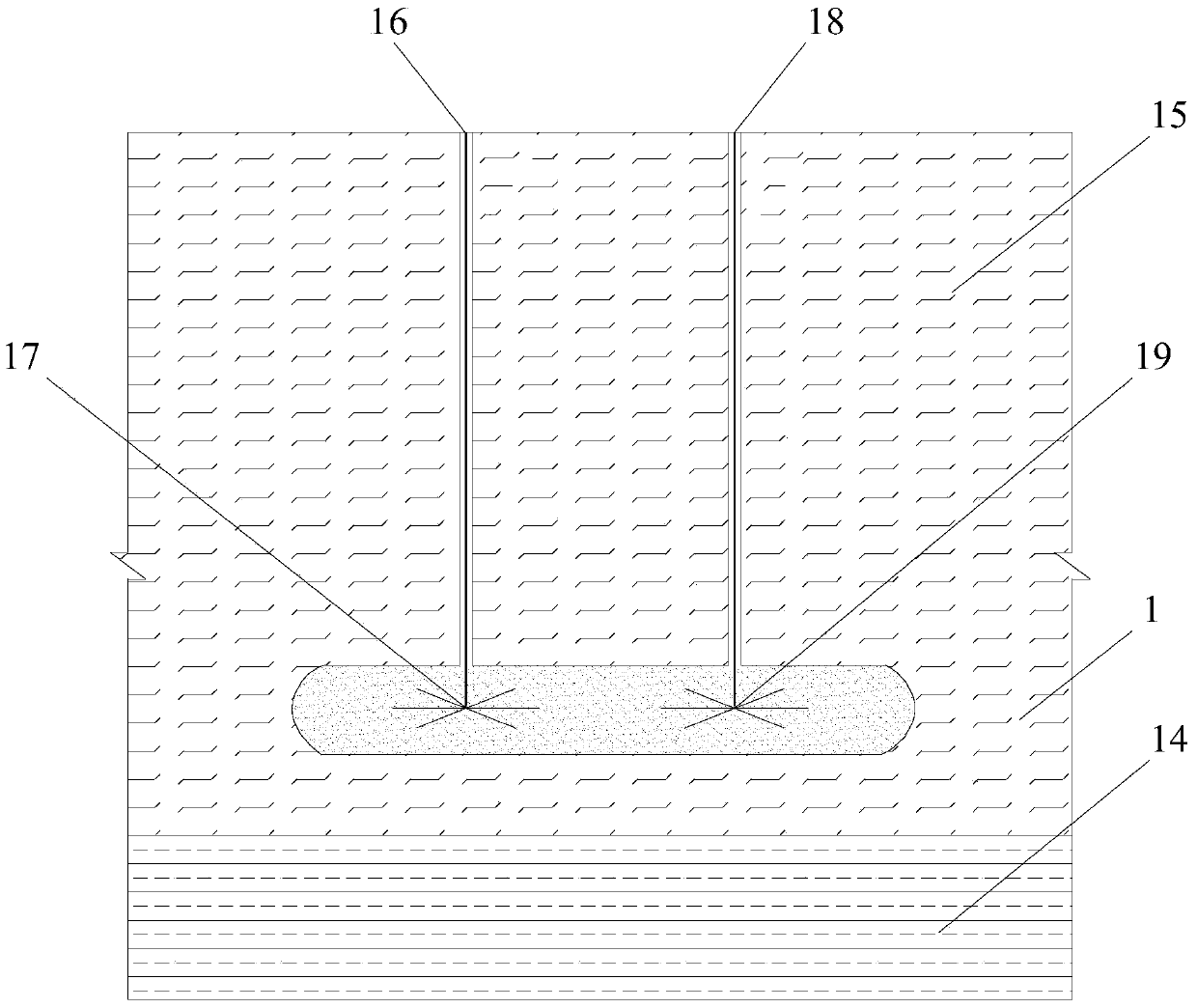 Anti-floating piled raft structure combining deep-layer jet-grouting cement-soil board and anchor and construction method