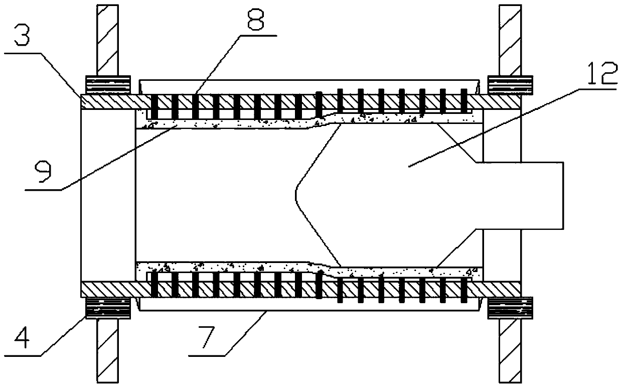 A shredder for crushing plant stems