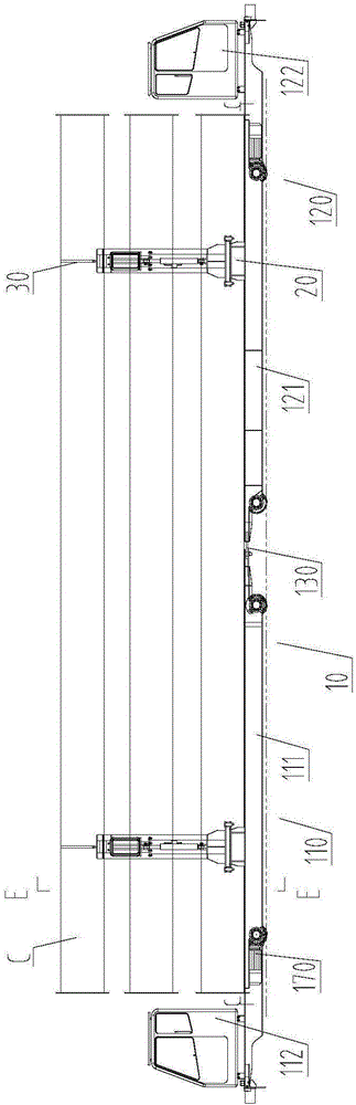 Transport installation equipment of multilayer transmission pipeline