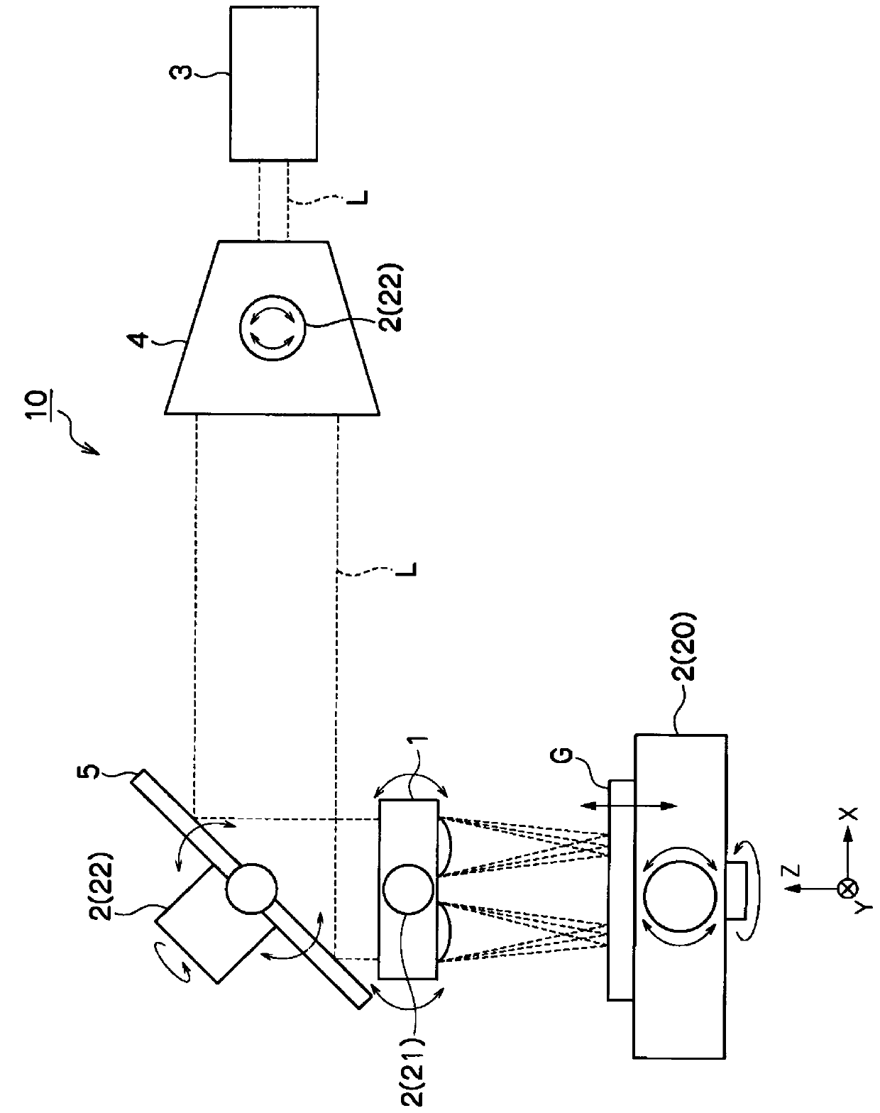 Laser processing device, laser processing method