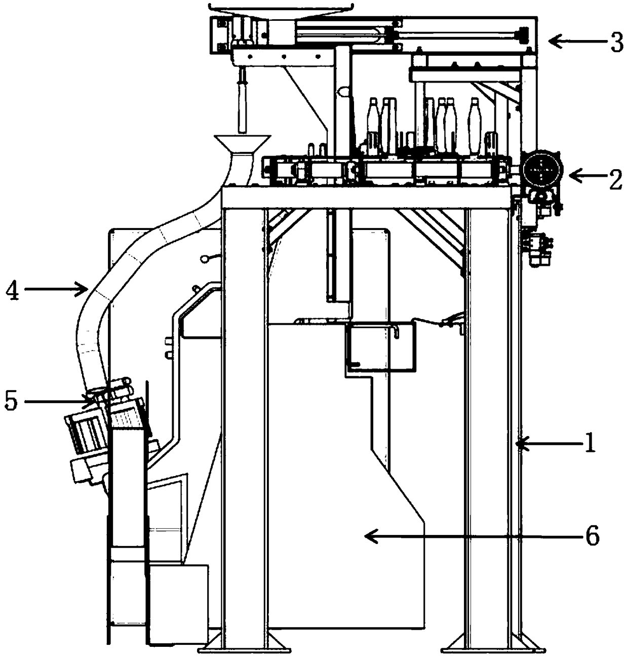 Automatic yarn feeding device for automatic bobbin winder