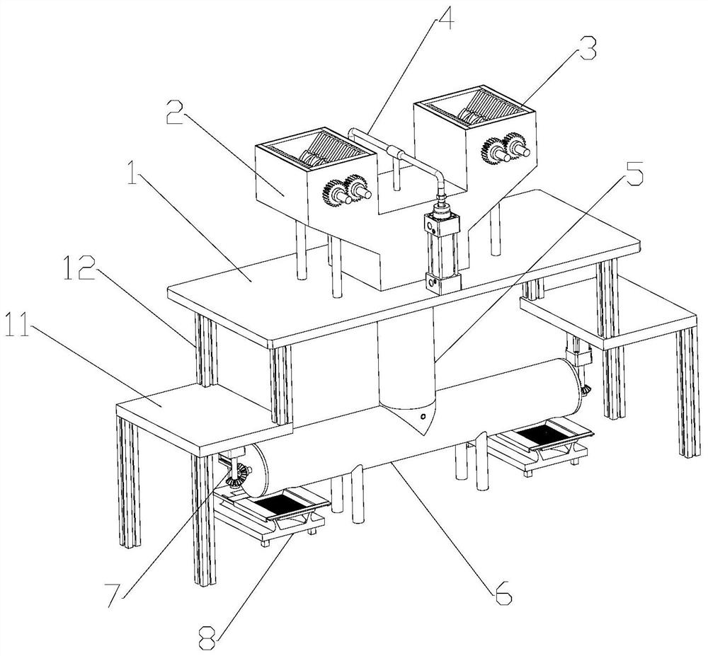 A kind of building material environmental protection recovery device and its recovery method