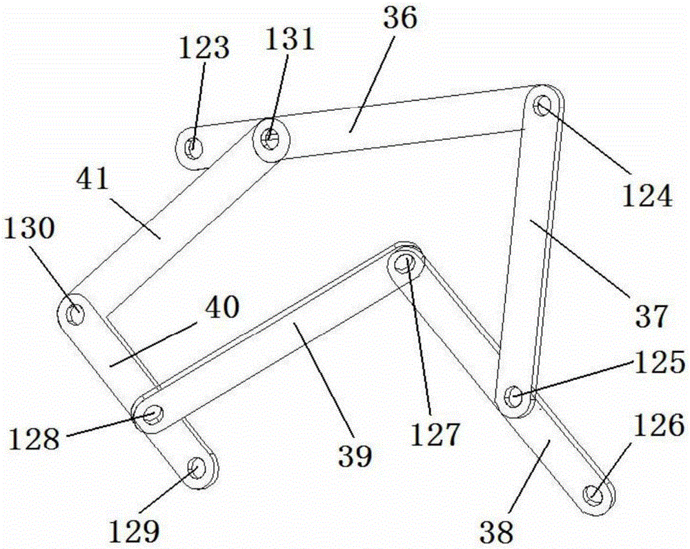 Hybrid linear lever multi-degree-of-freedom controllable lifting type fruit picker