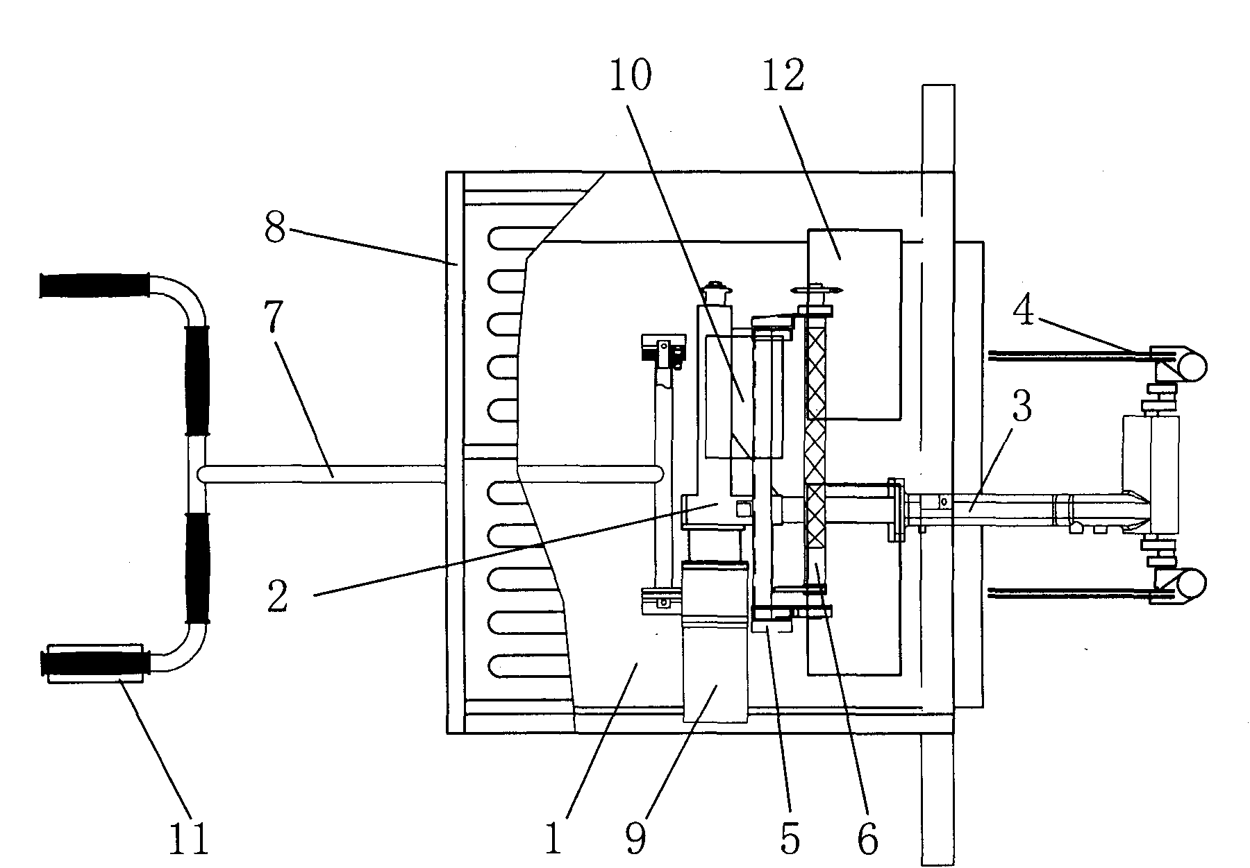 Electric step transplanter