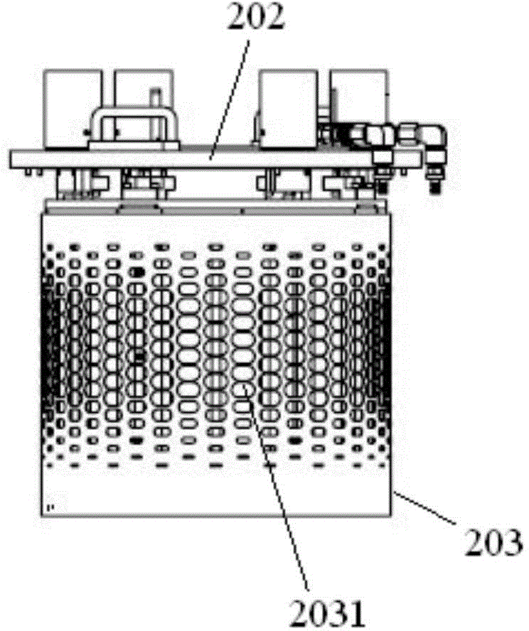 Heating chamber and semiconductor processing device