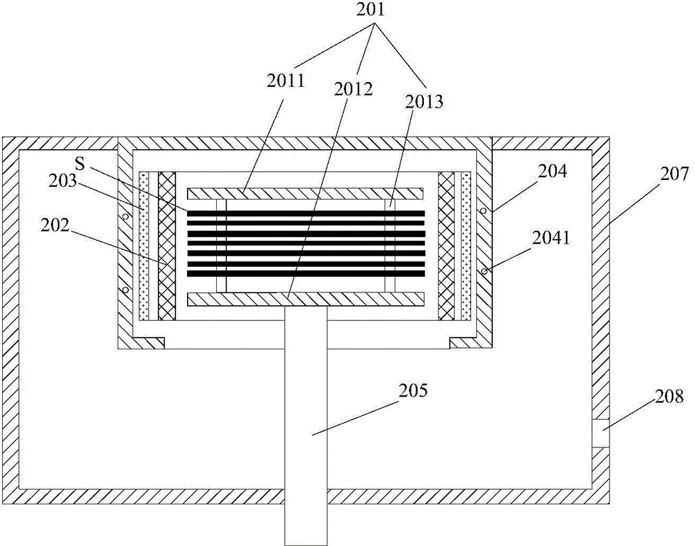 Heating chamber and semiconductor processing device