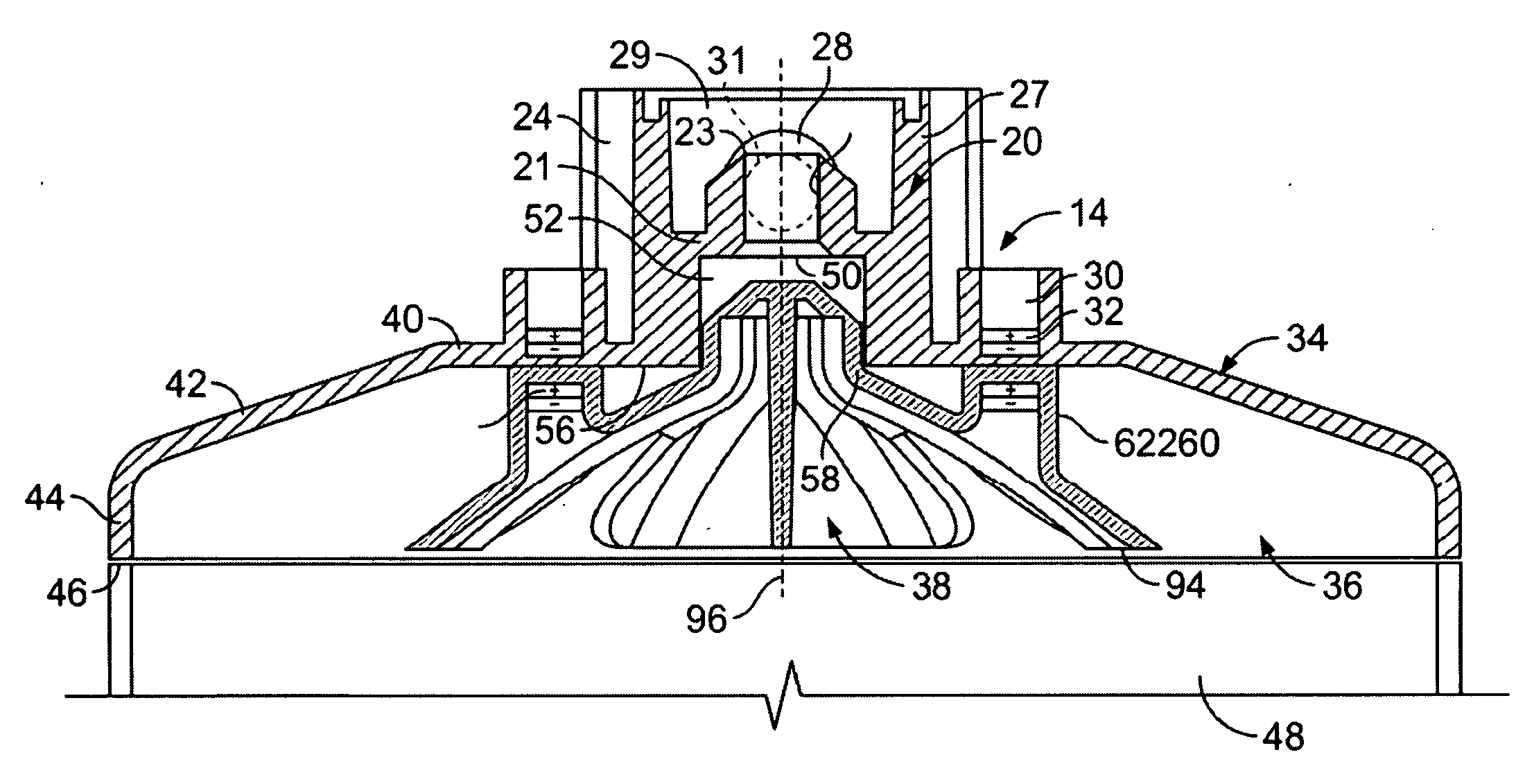 Spray distribution assembly, beverage brewer with spray distribution assembly and methods