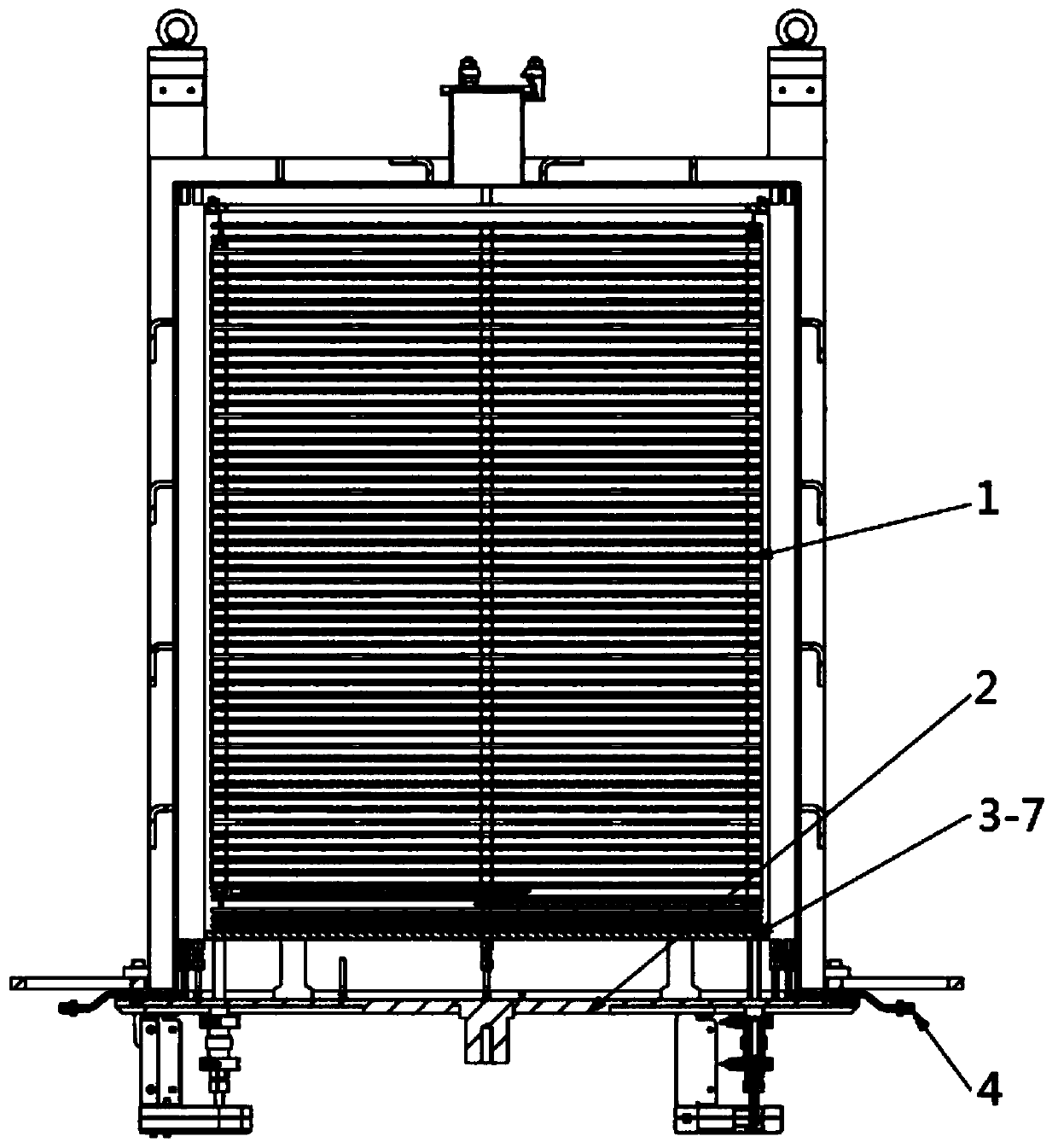 Semiconductor or photovoltaic material processing device