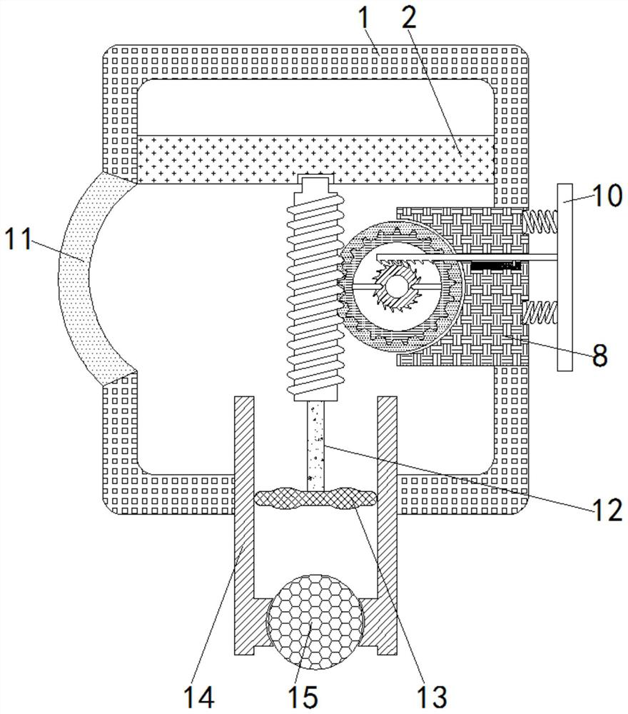 Intelligent smearing box for clobetasol propionate emulsifiable paste