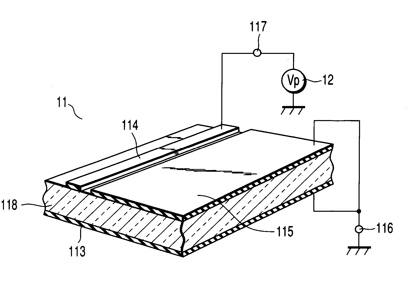 Microwave phase shifter and power amplifier