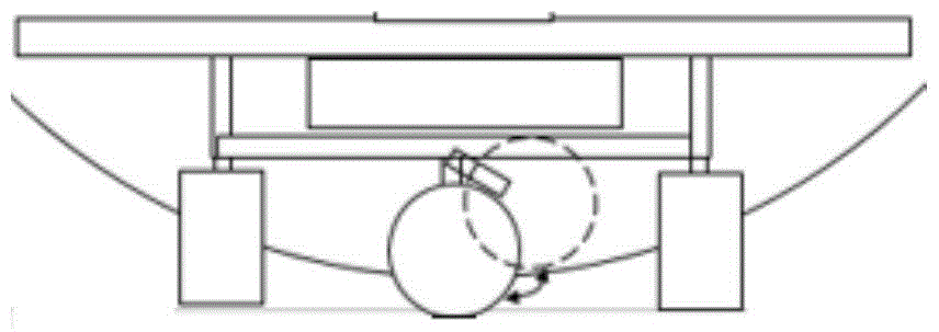 Infrared induction projection interactive robot