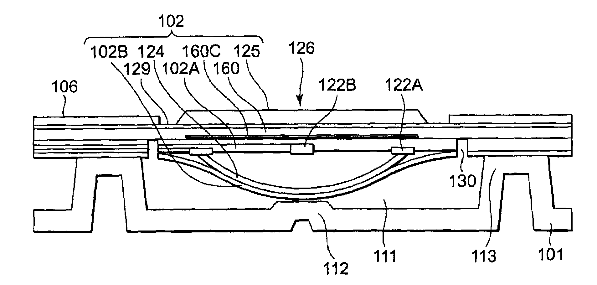 Luminous switch and electronic device provided with the same