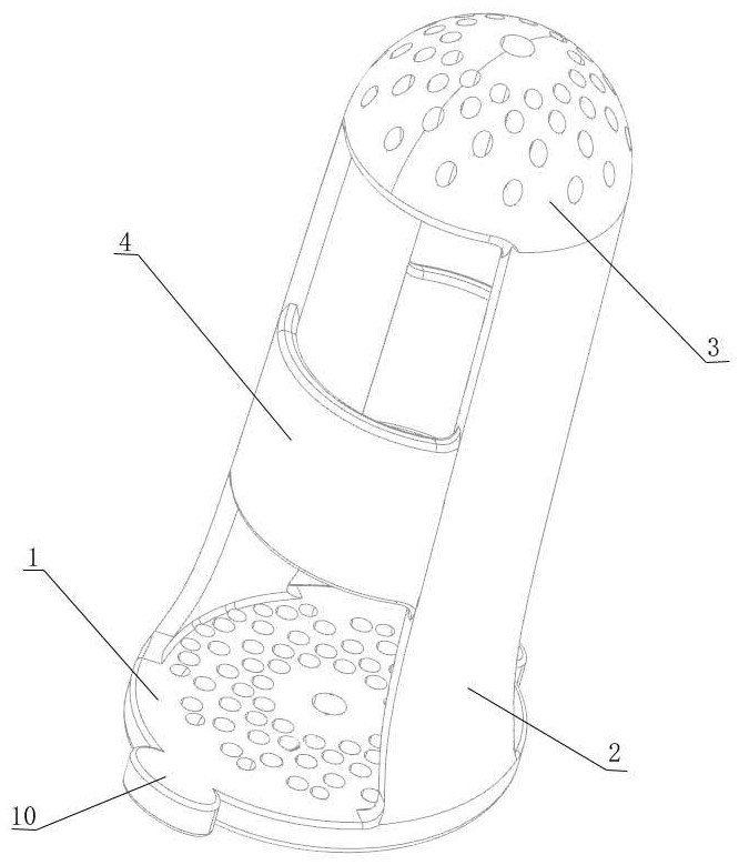 Precise guiding cervical cancer source applicator