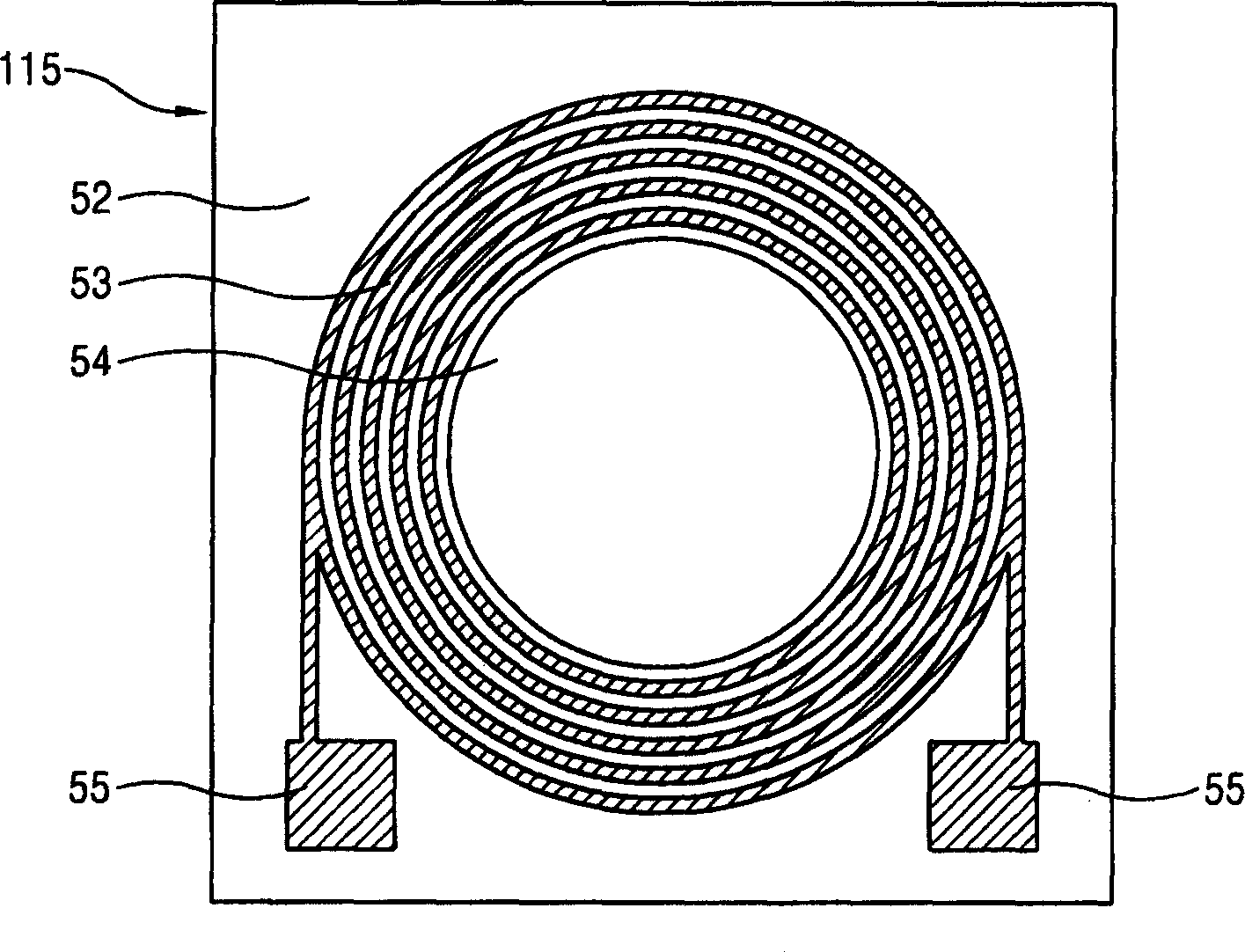 Micro actuator for controlling focal depth