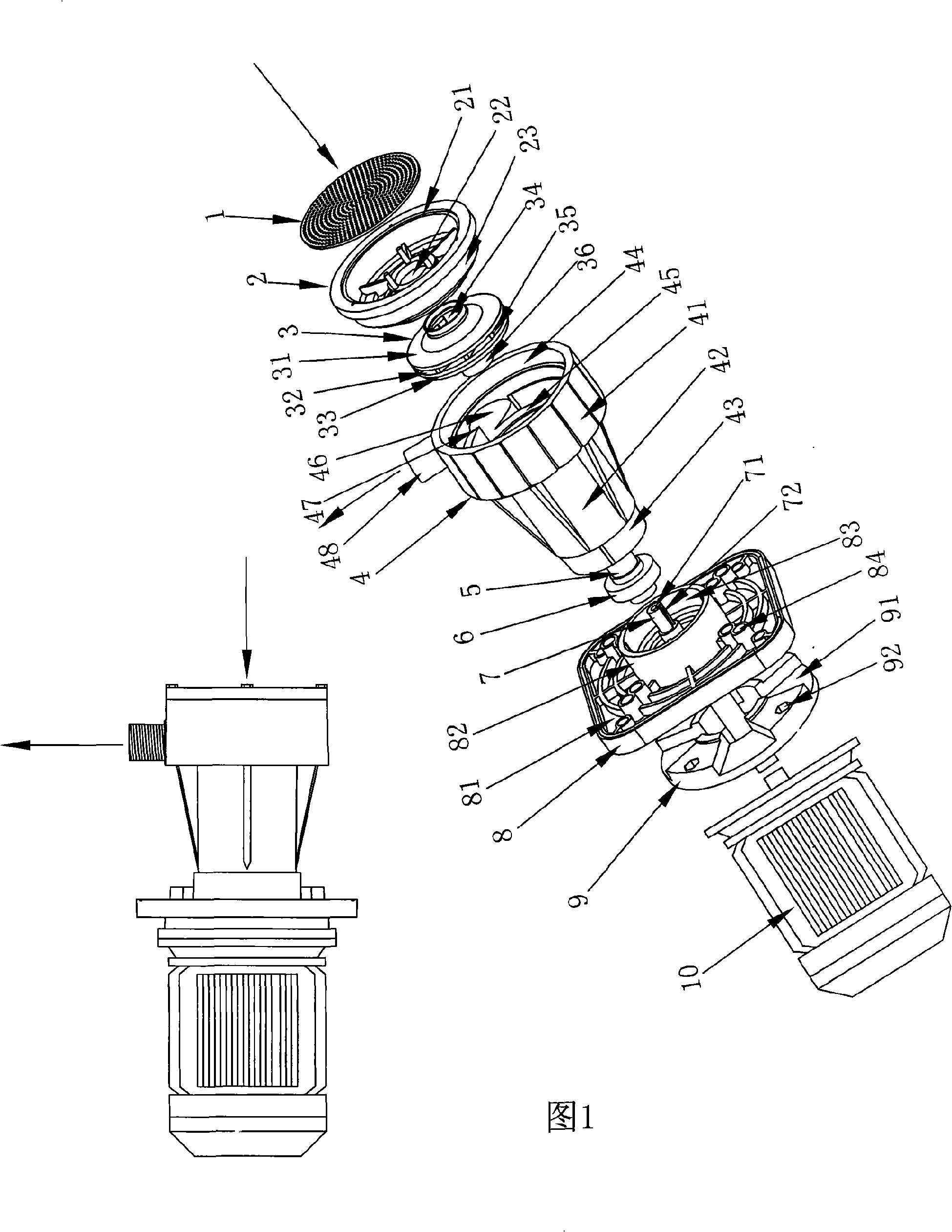 Chemical water pump