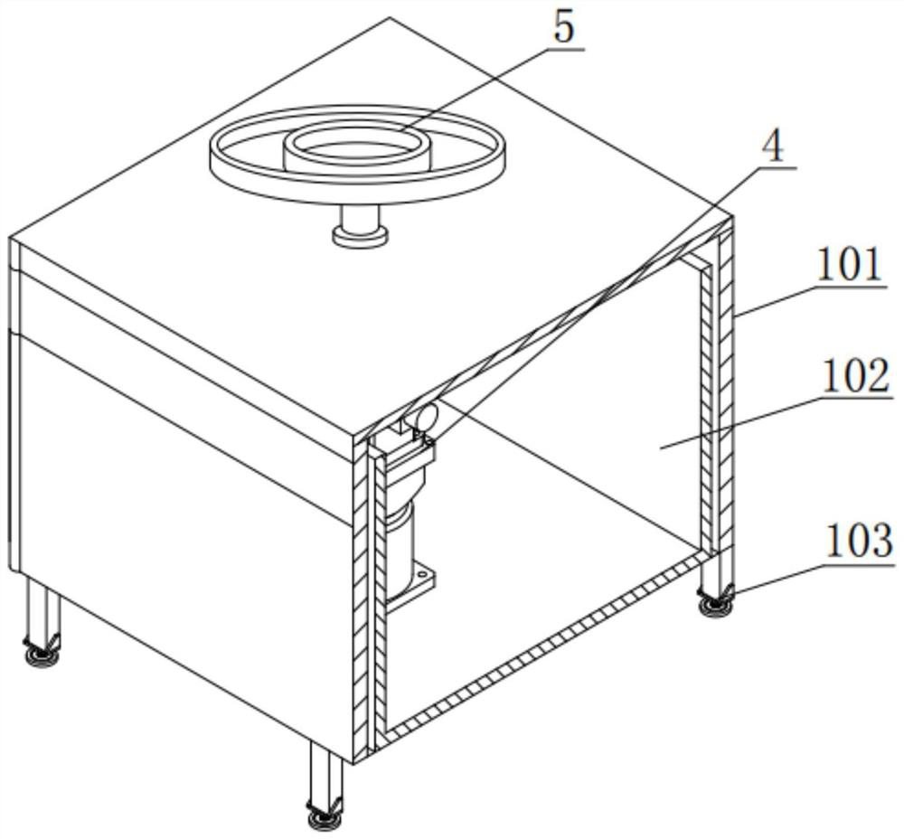 Crystal product cutting angle adjusting device and method