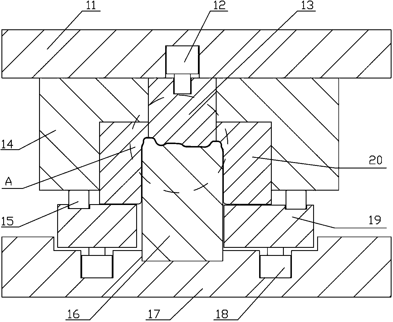 High-tension board forming device