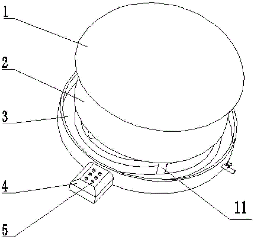 Semi-opened self water collecting steam box