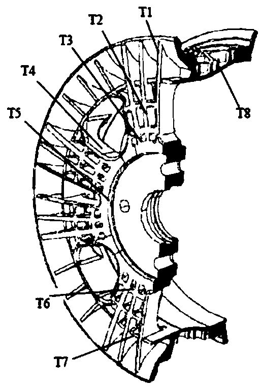 Composite material wheel optimization method and device based on injection molding residual stress