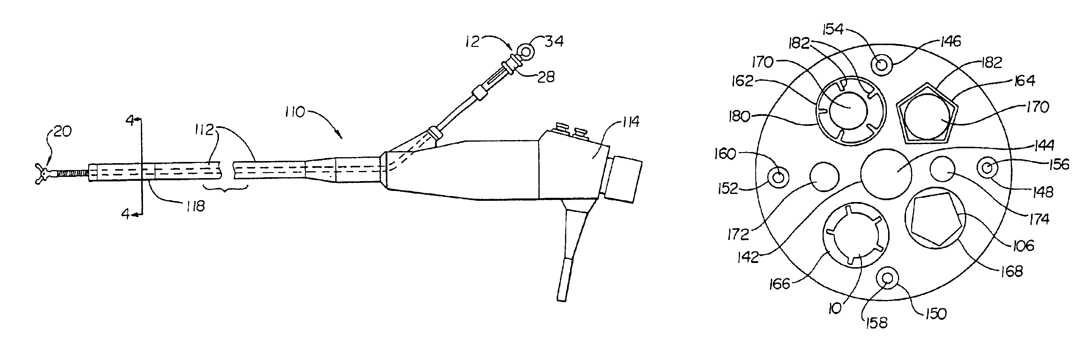 Endoscopic instrument system having reduced backlash control wire action