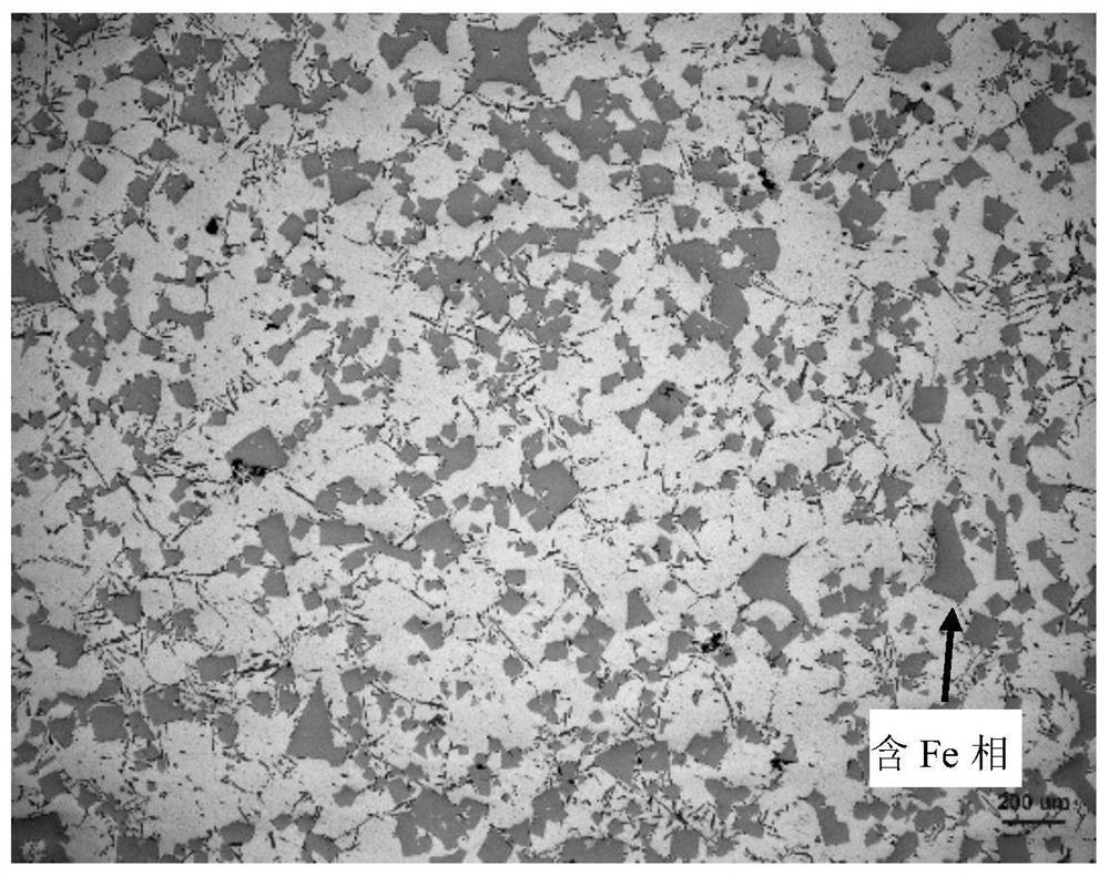 Settling and Separating Method of Fe Element in Aluminum Alloy Scrap Melt