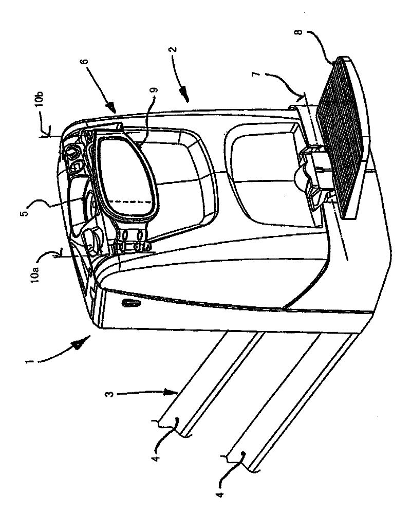 Rudderstock for ground transmission machine operated by rudderstock