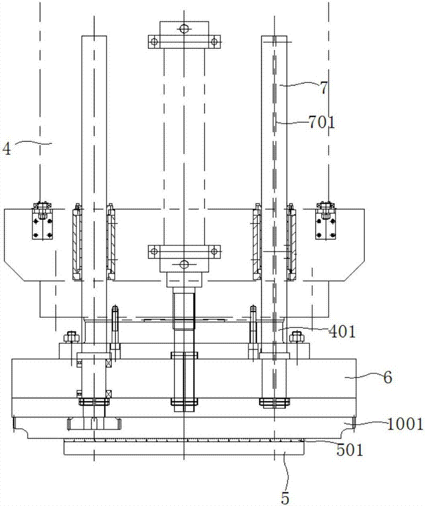 A large tonnage rotary mobile hydraulic press