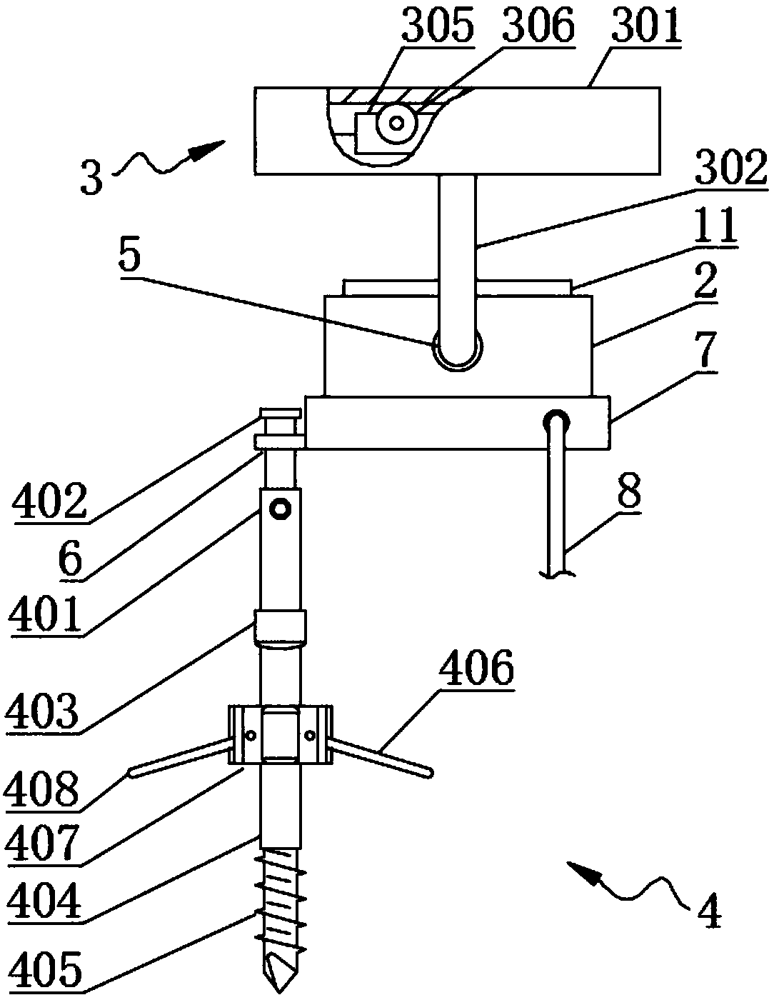 Hanging illumination laser lamp for plant growth