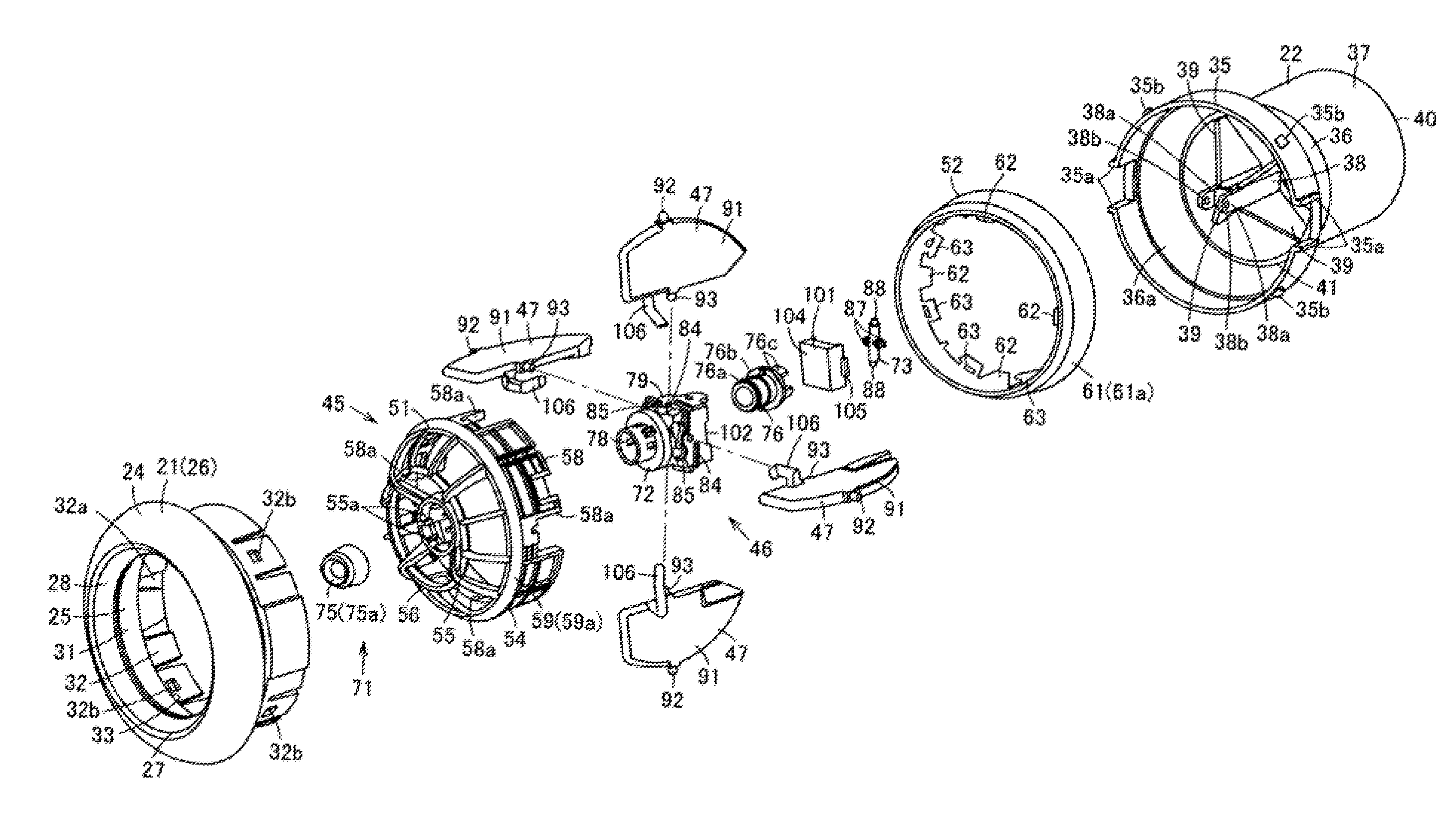 Wind direction adjuster