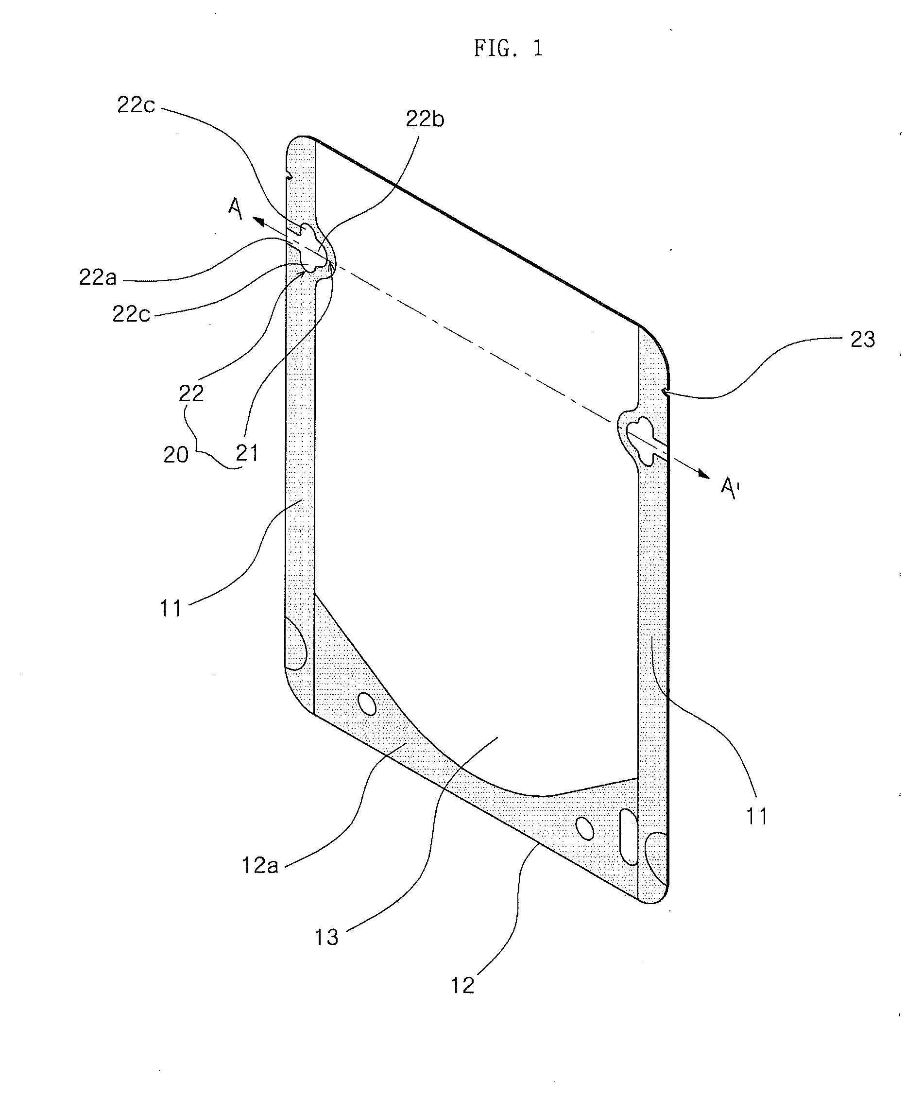 Pouch equipped with internal pressure discharge unit usable in microwave oven