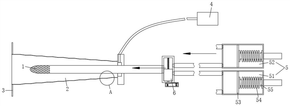 An easy-to-clean clinical enema device