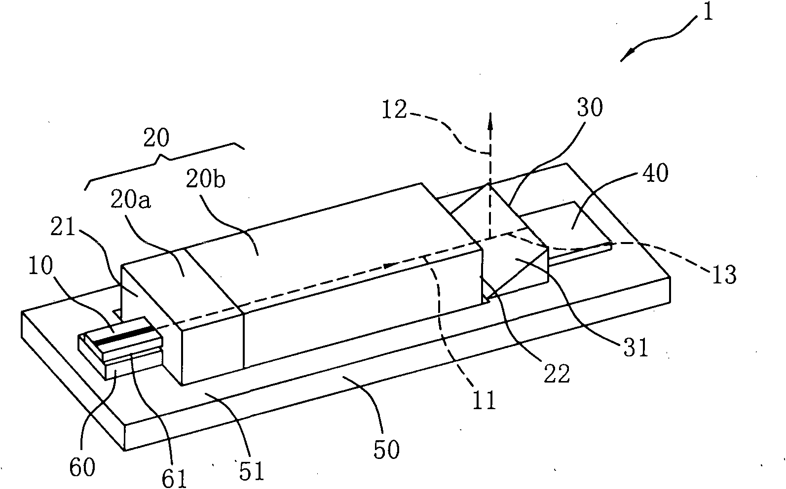 Micro solid-state laser module