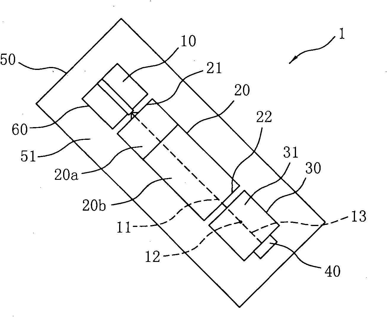 Micro solid-state laser module