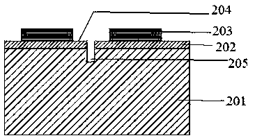 A kind of manufacturing method of white light led chip