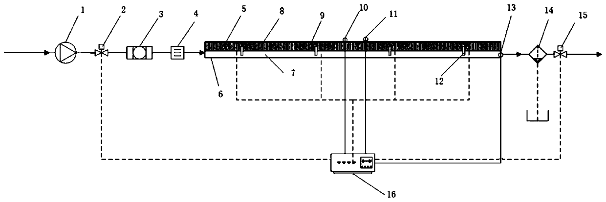 Wing ice preventing and removing device based on nano composite phase change material and working method thereof