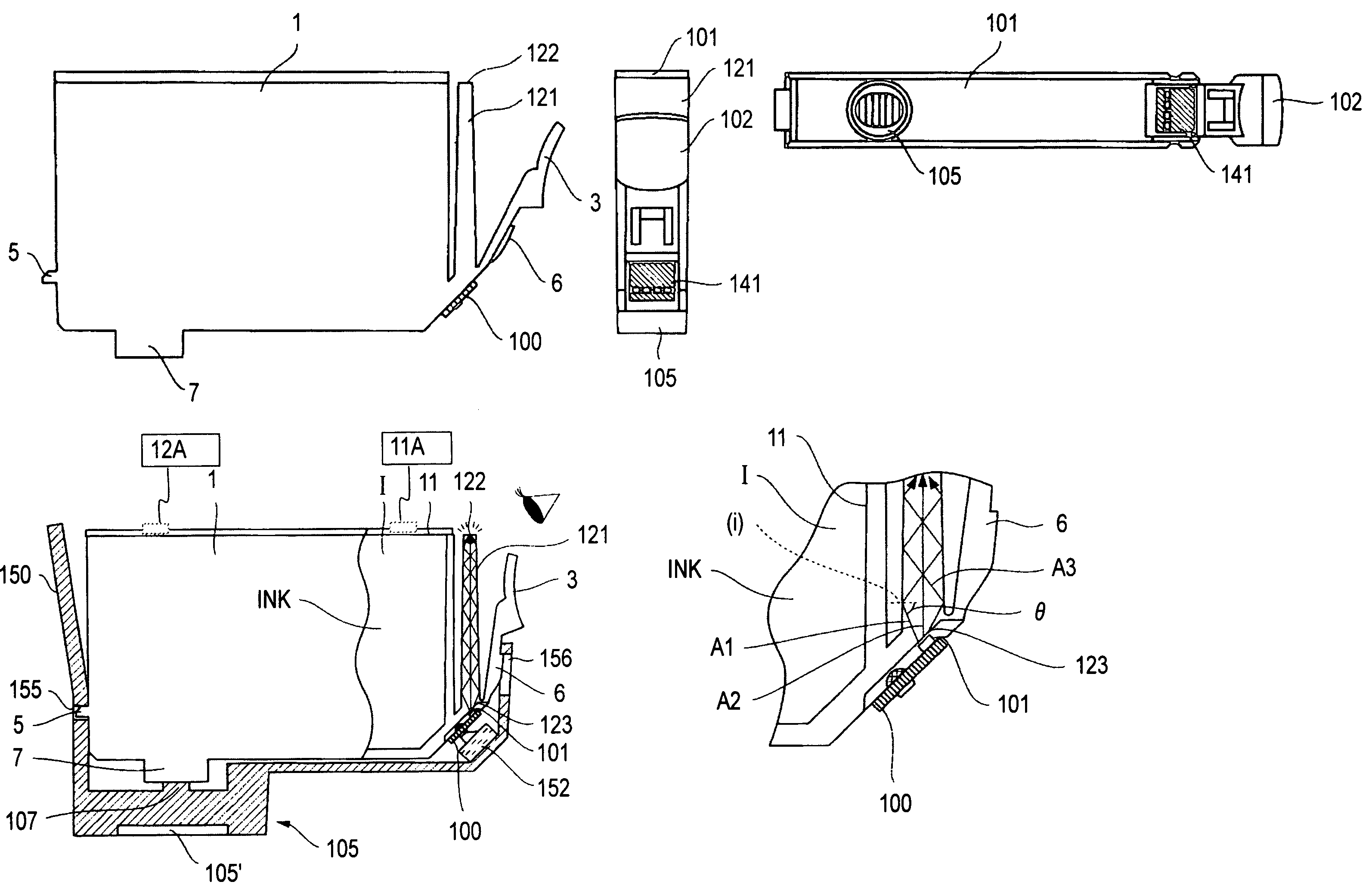 Liquid container and manufacturing method therefor