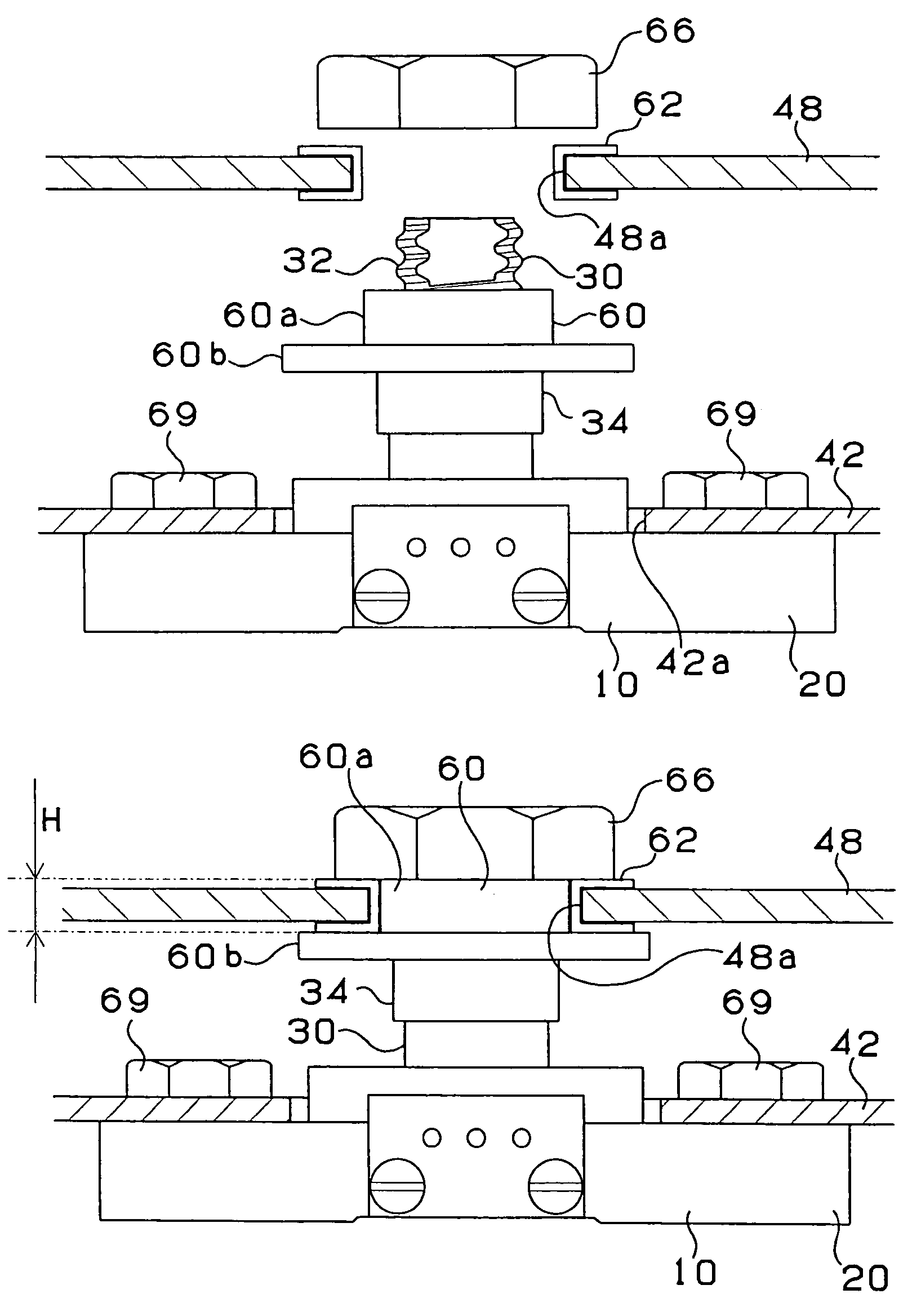 Seat occupant load sensor