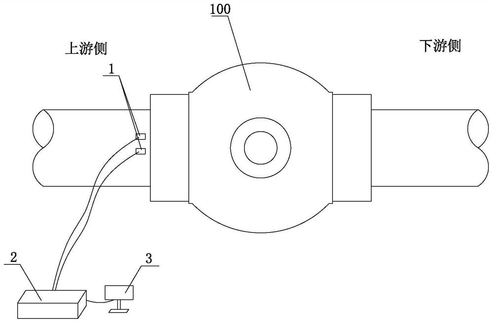 Method for judging pipeline self-oscillation caused by hydropower station water inlet ball valve leakage in advance